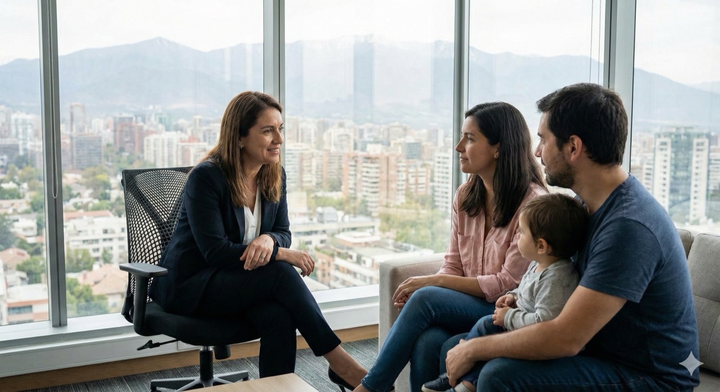 Consulta legal con familia